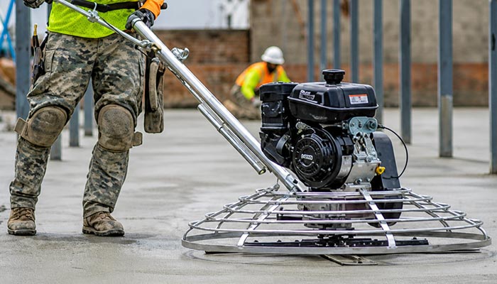 Concrete finishing tools